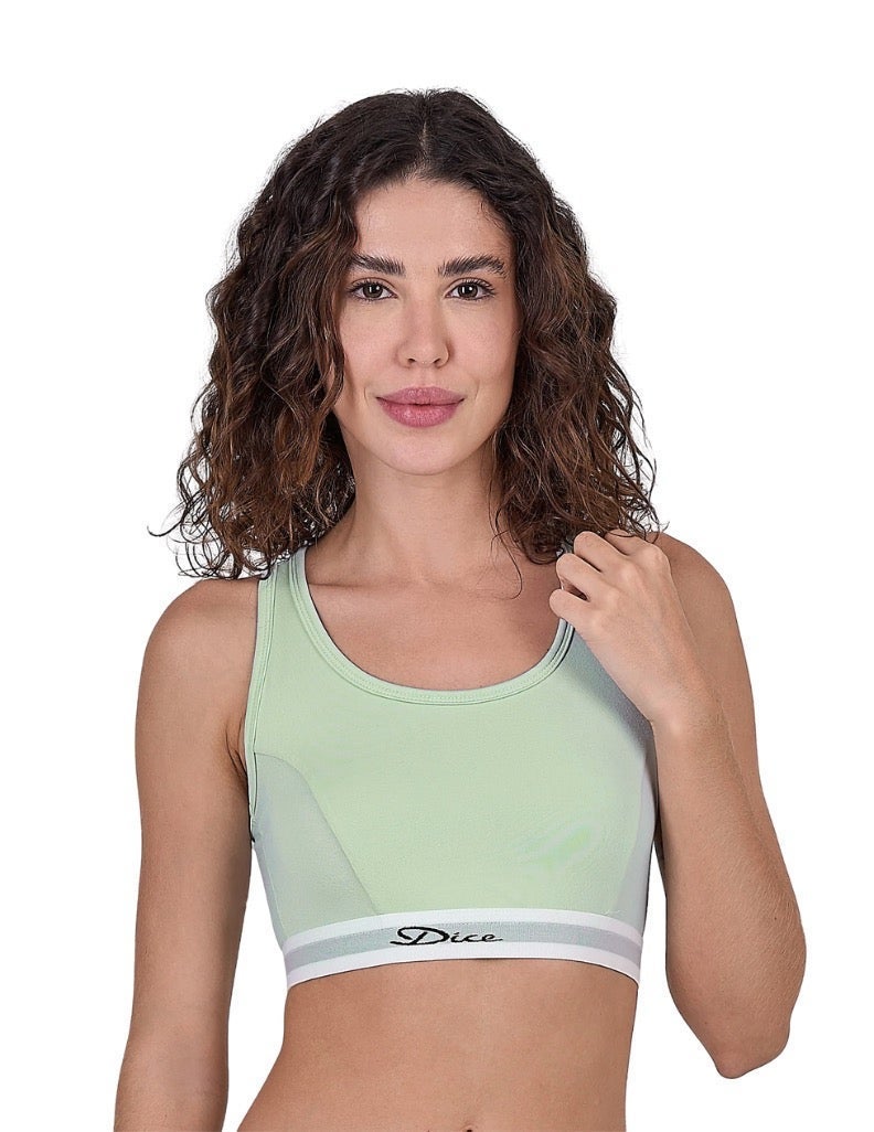 DICE Women Soft Non Padded Bra Bundle of 3 Different Colors - Image 3